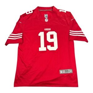 San Francisco 49ers Samuel #19 Red Nike NFL Jersey Men's‎ XXL